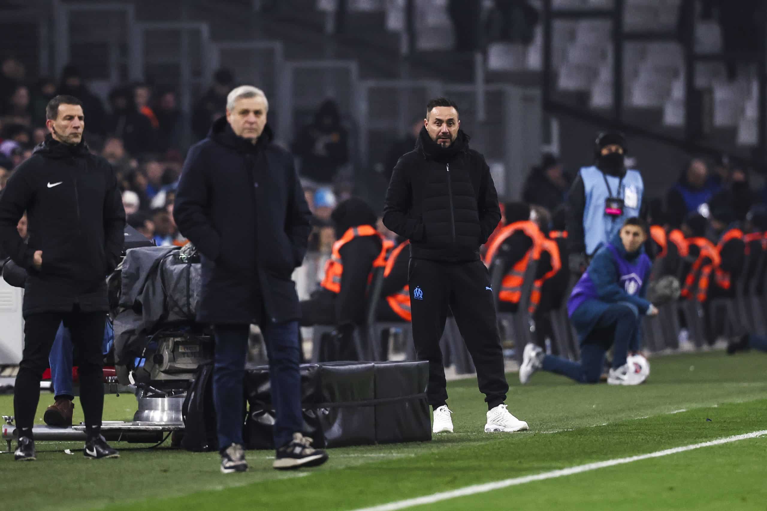 Bruno Genesio et Roberto De Zerbi