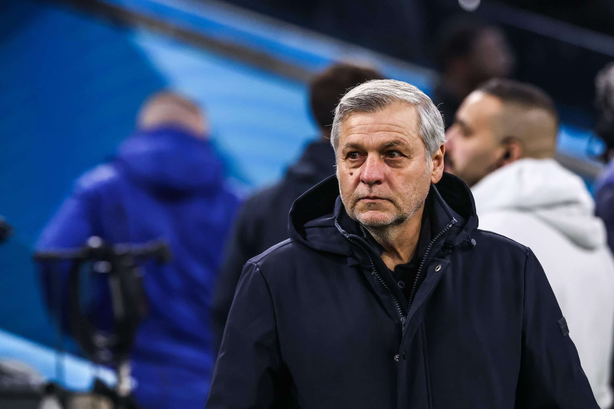 Bruno Genesio lors d'OM - LOSC