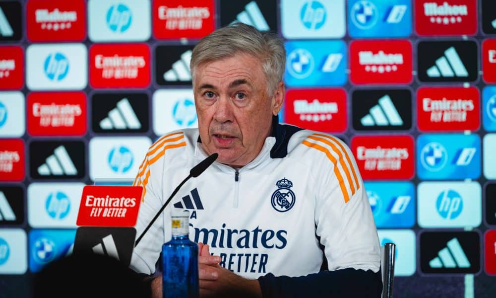 Carlo Ancelotti, l'entraîneur du Real Madrid