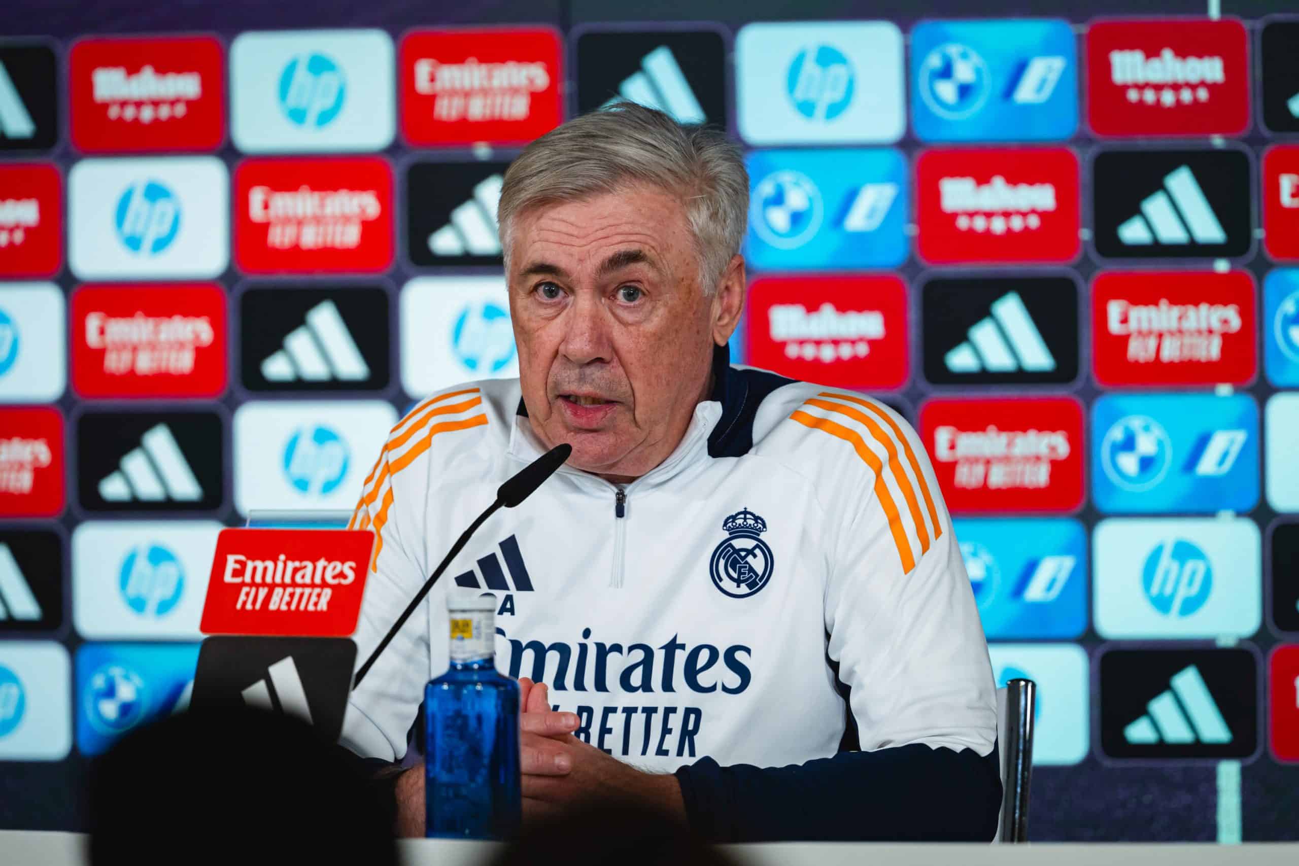 Carlo Ancelotti, l'entraîneur du Real Madrid