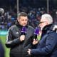 Pierre Sage en interview à l'époque où il était entraîneur de l'OL.