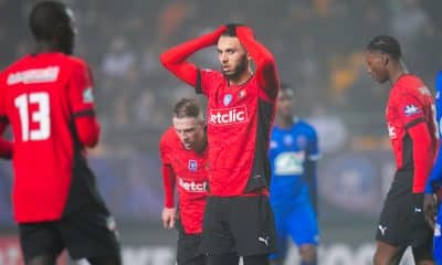 Amine Gouiri, joueur du Stade Rennais.