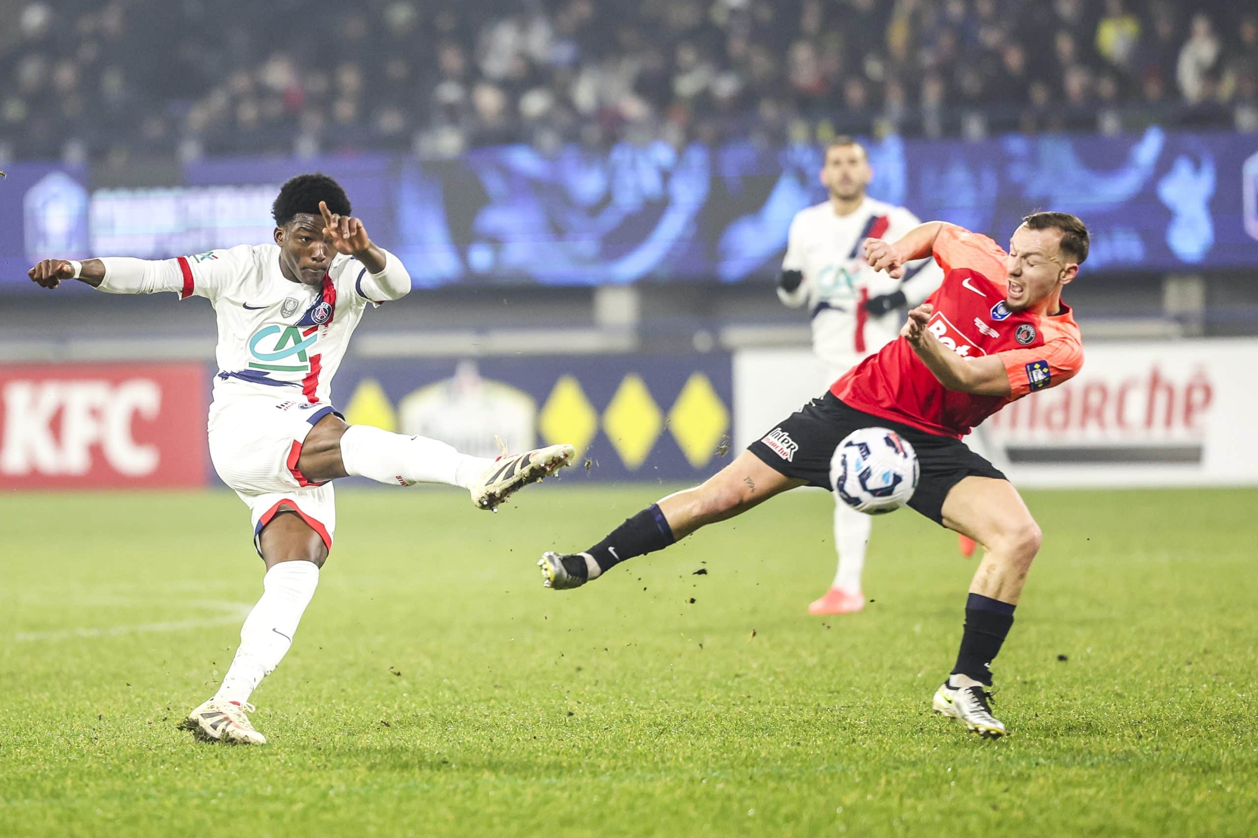 Axel Tape a déjà débuté en pro au PSG.