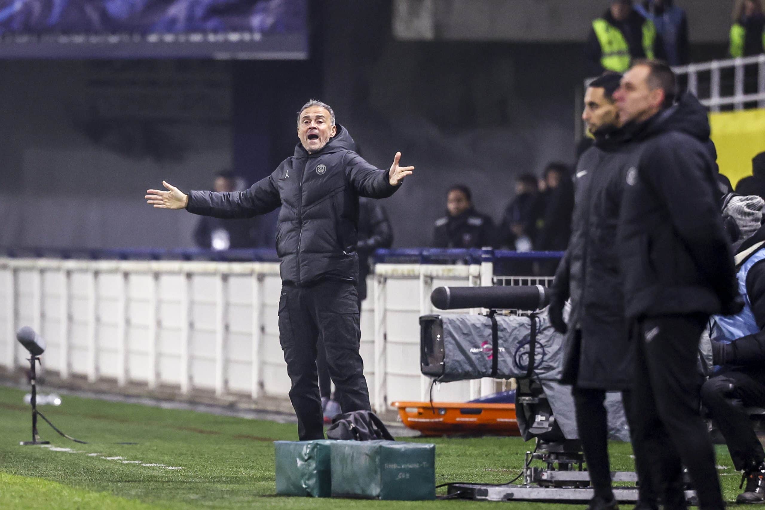 Luis Enrique, coach du PSG.