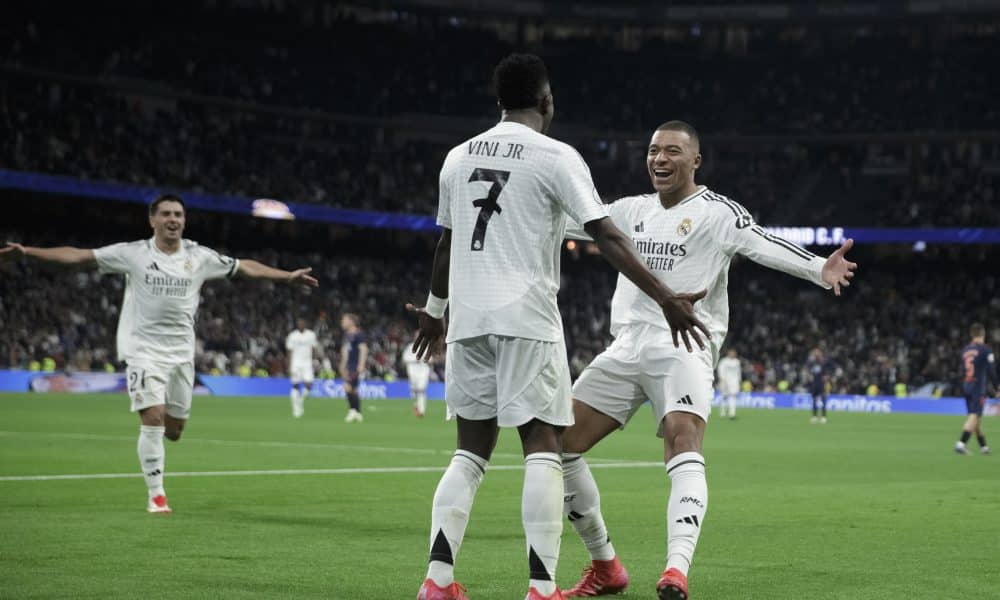 Vinicius Jr et Kylian Mbappé, c'est finalement l'amour foot au Real.