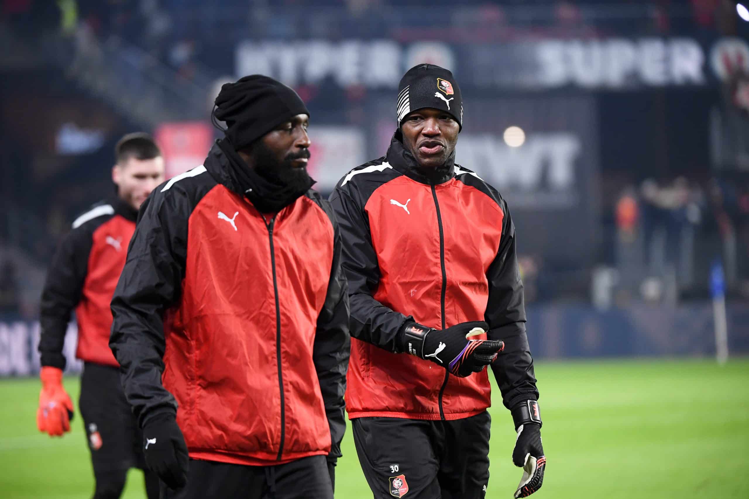 Steve Mandanda, le gardien du Stade Rennais.