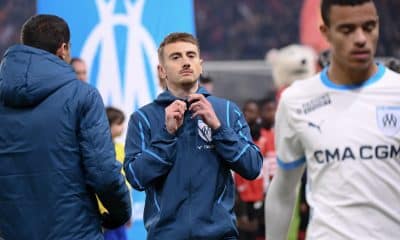 Valentin Rongier sous les couleurs de l'OM