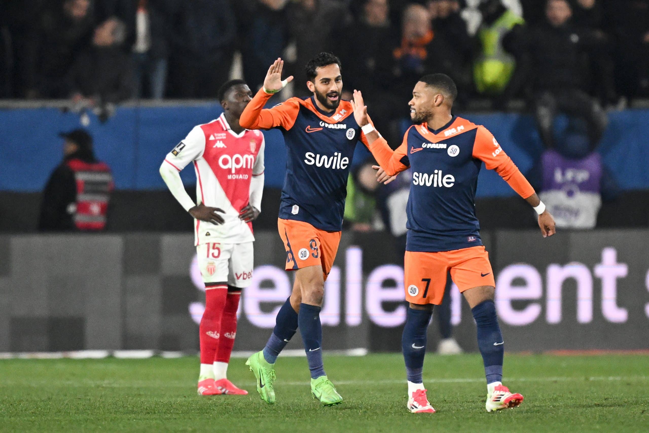 Montpellier renverse l'AS Monaco (2-1) ce vendredi soir.