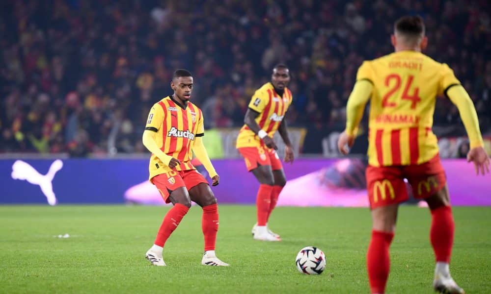 Le milieu offensif du RC Lens David Pereira da Costa.