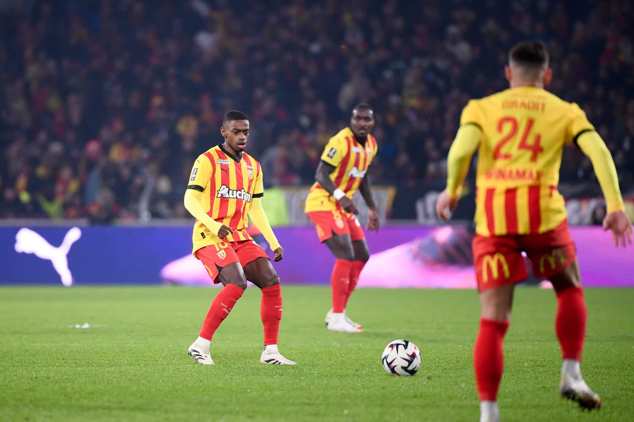 Le milieu offensif du RC Lens David Pereira da Costa.
