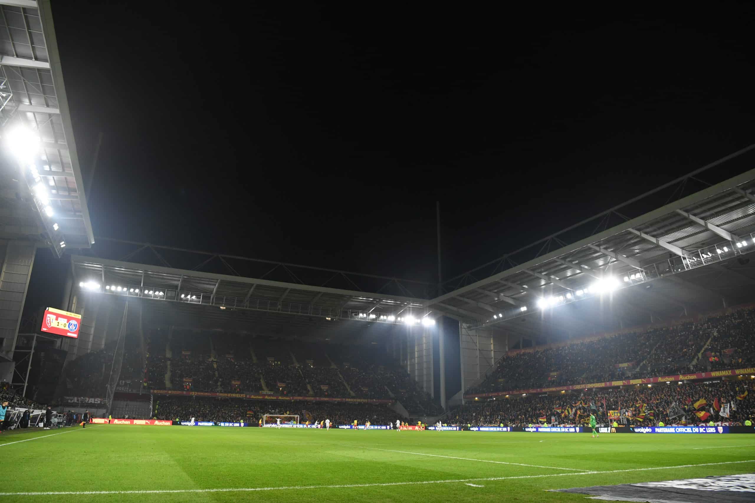 Le stade Bollaert à Lens.