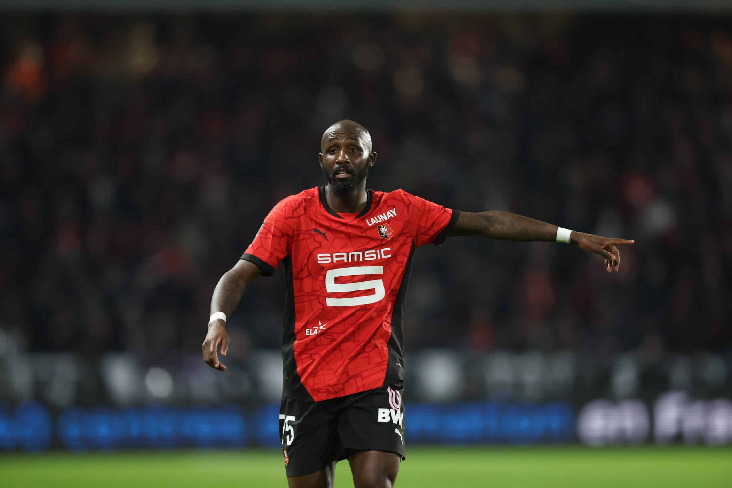 Seko Fofana, le milieu de terrain du Stade Rennais.