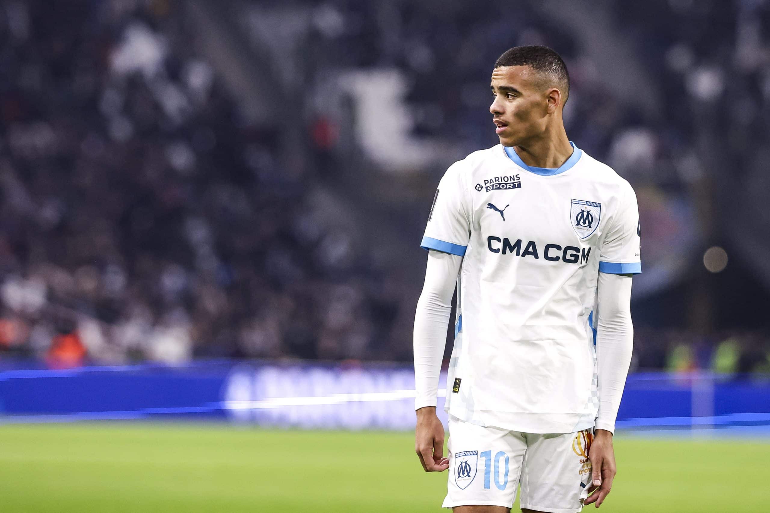 Mason Greenwood est le meilleur buteur de l'OM cette saison.