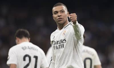 Kylian Mbappé, l'attaquant du Real Madrid.