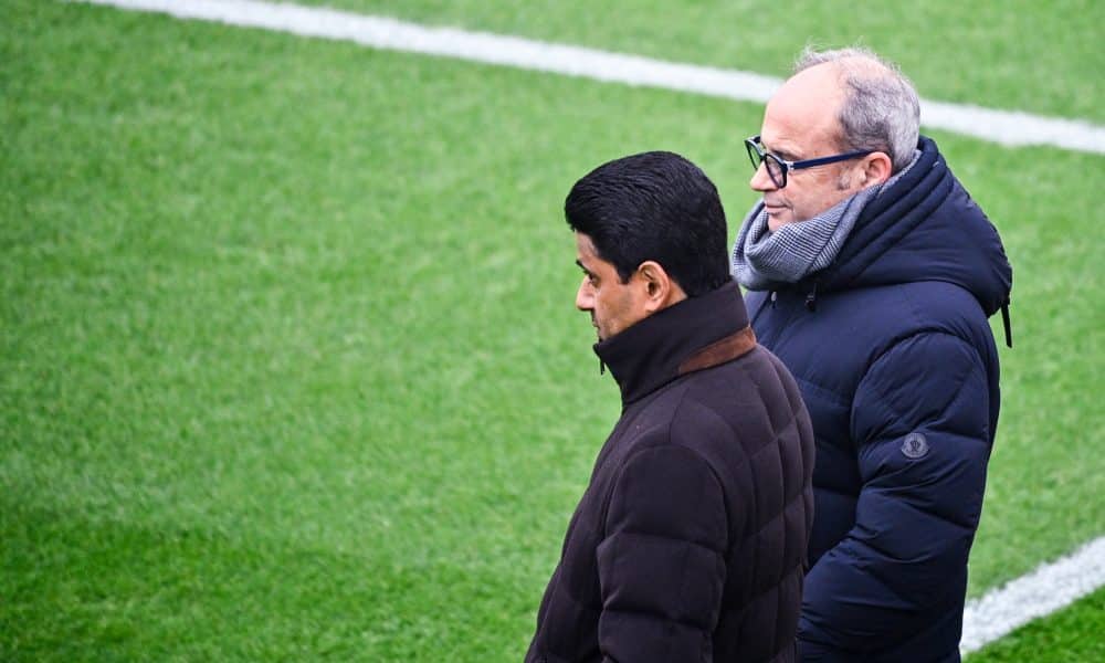 Nasser al-Khelaïfi et Luis Campos