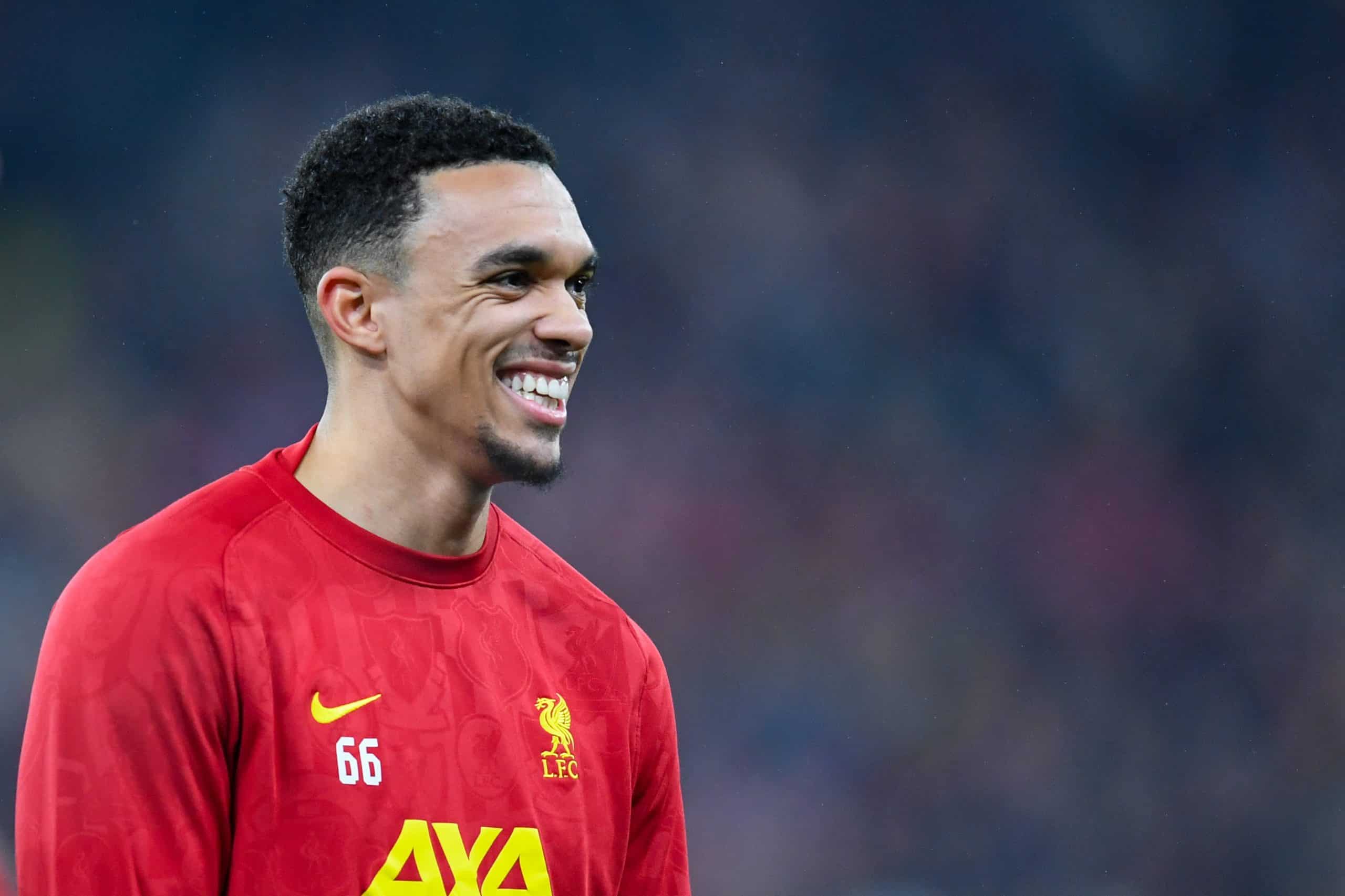 Le latéral droit de Liverpool Trent Alexander-Arnold, ciblé par le Real Madrid.