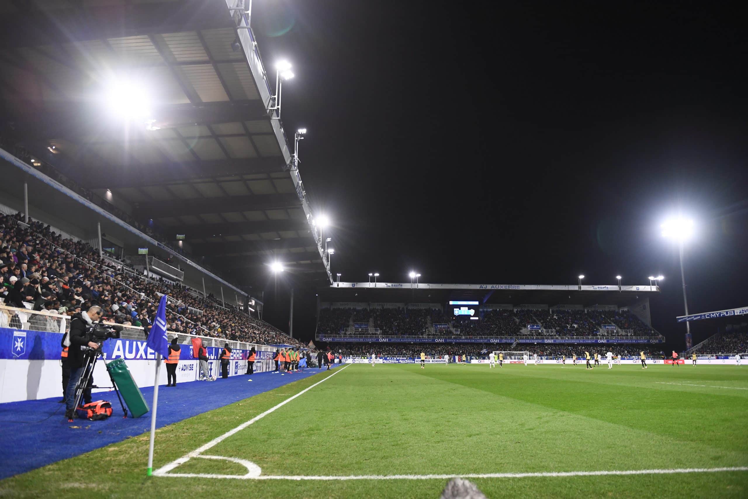 Le stade de l'Abbé-Deschamps, où se produira l'OM ce soir.