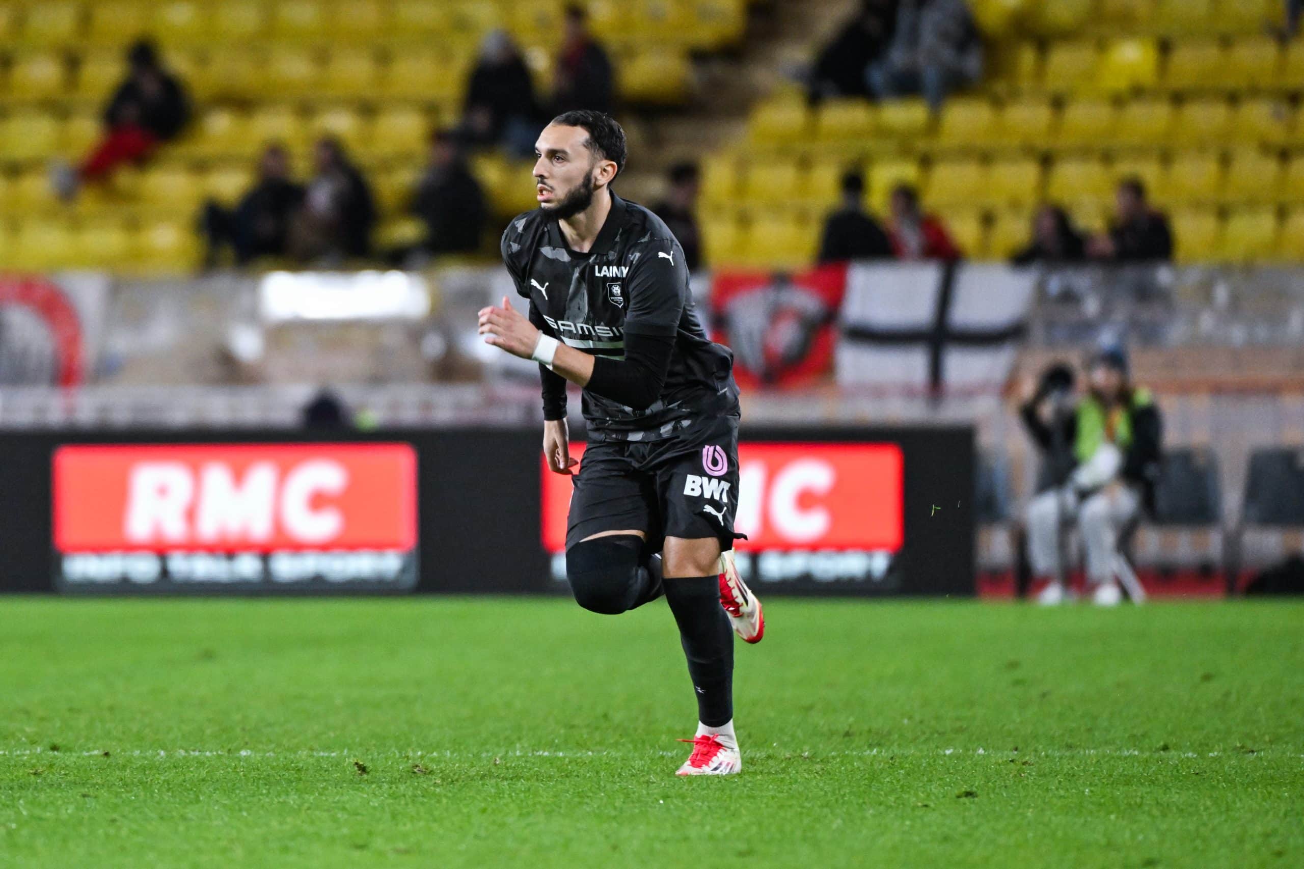 Amine Gouiri, joueur du Stade Rennais.