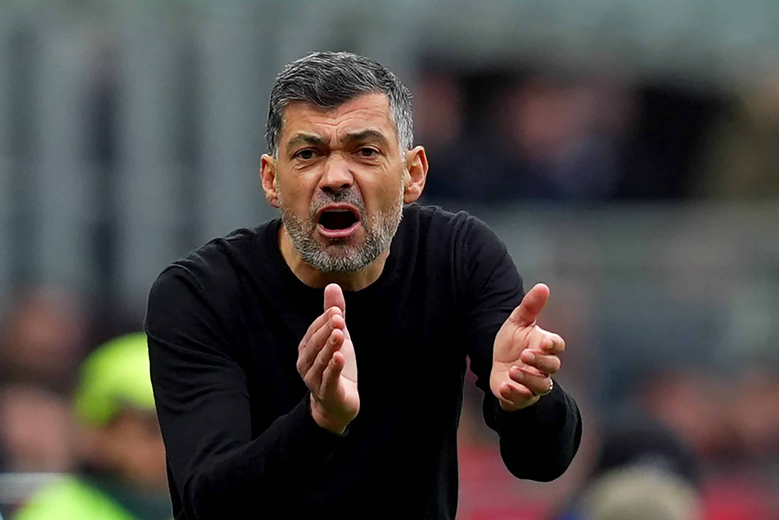 L'entraîneur de l'AC Milan, Sergio Conceiçao, qui avait été pressenti au FC Nantes.