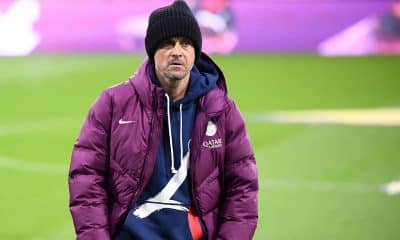 L'entraîneur du PSG, Luis Enrique.