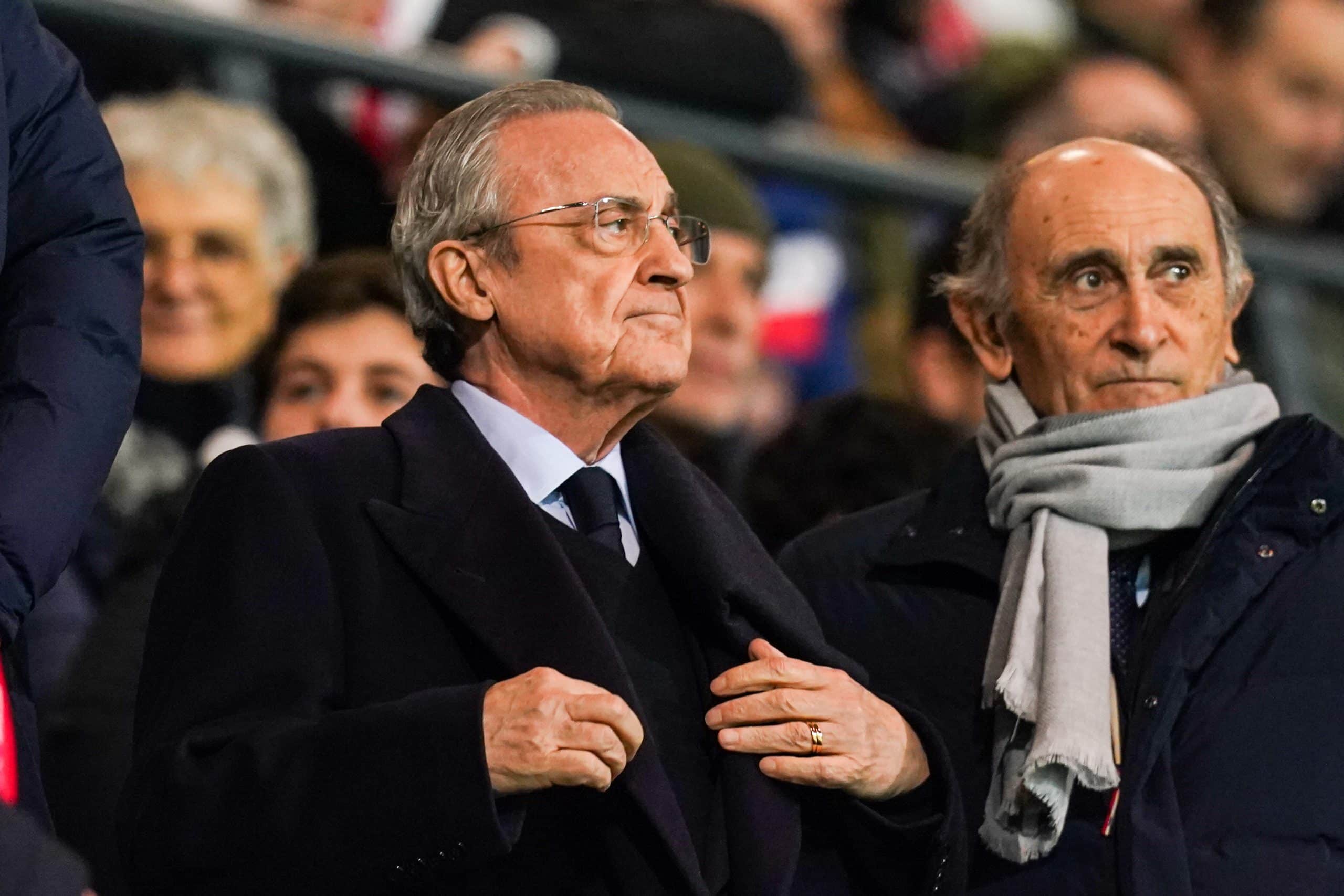Le président du Real Madrid, Florentino Pérez.