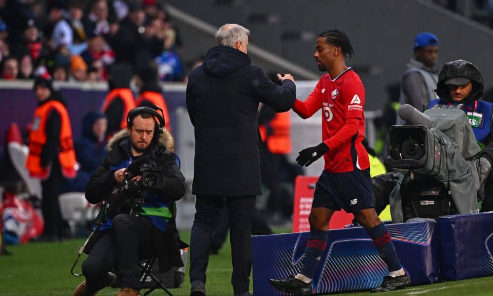 Bruno Genesio et Angel Gomes