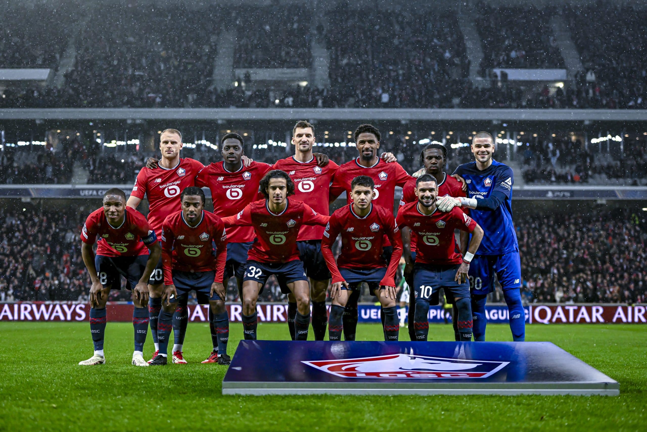 Les joueurs du LOSC