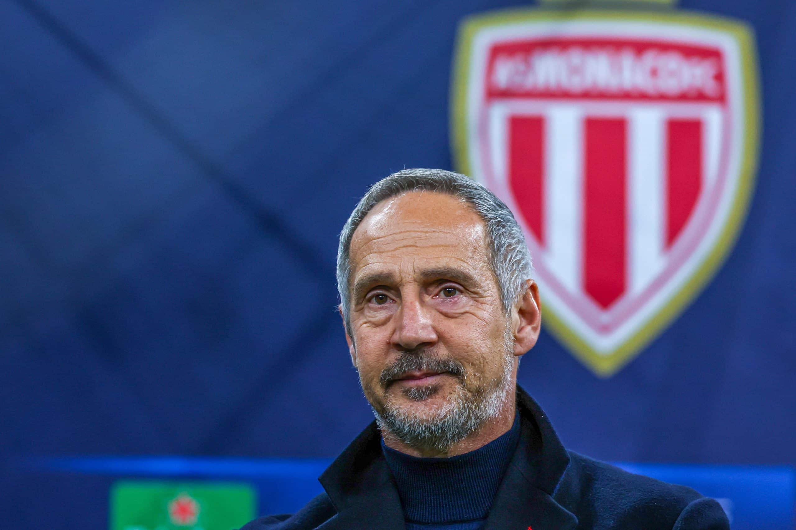 L'entraîneur de l'AS Monaco, Adi Hütter.