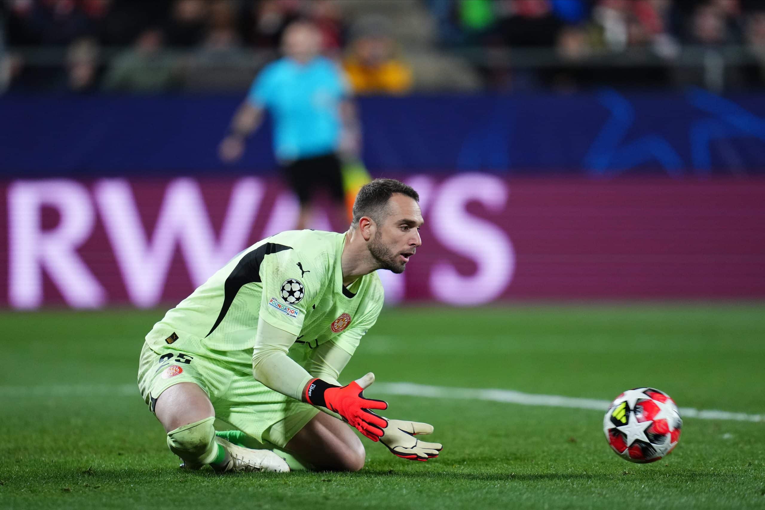 Pau Lopez a joué son dernier match avec Girone face à Arsenal mercredi...