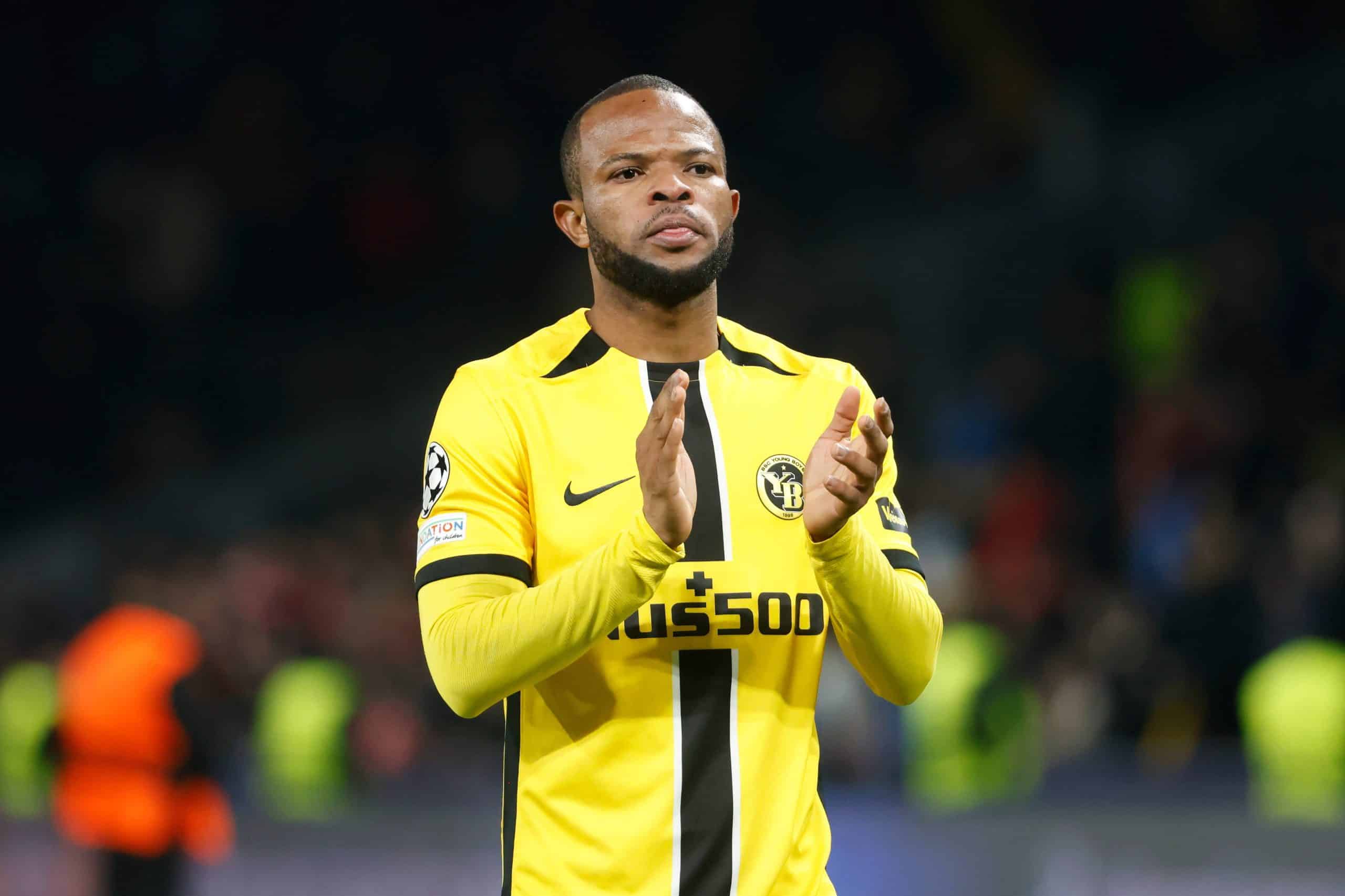 Meschack Elia, l'attaquant des Young Boys de Berne.
