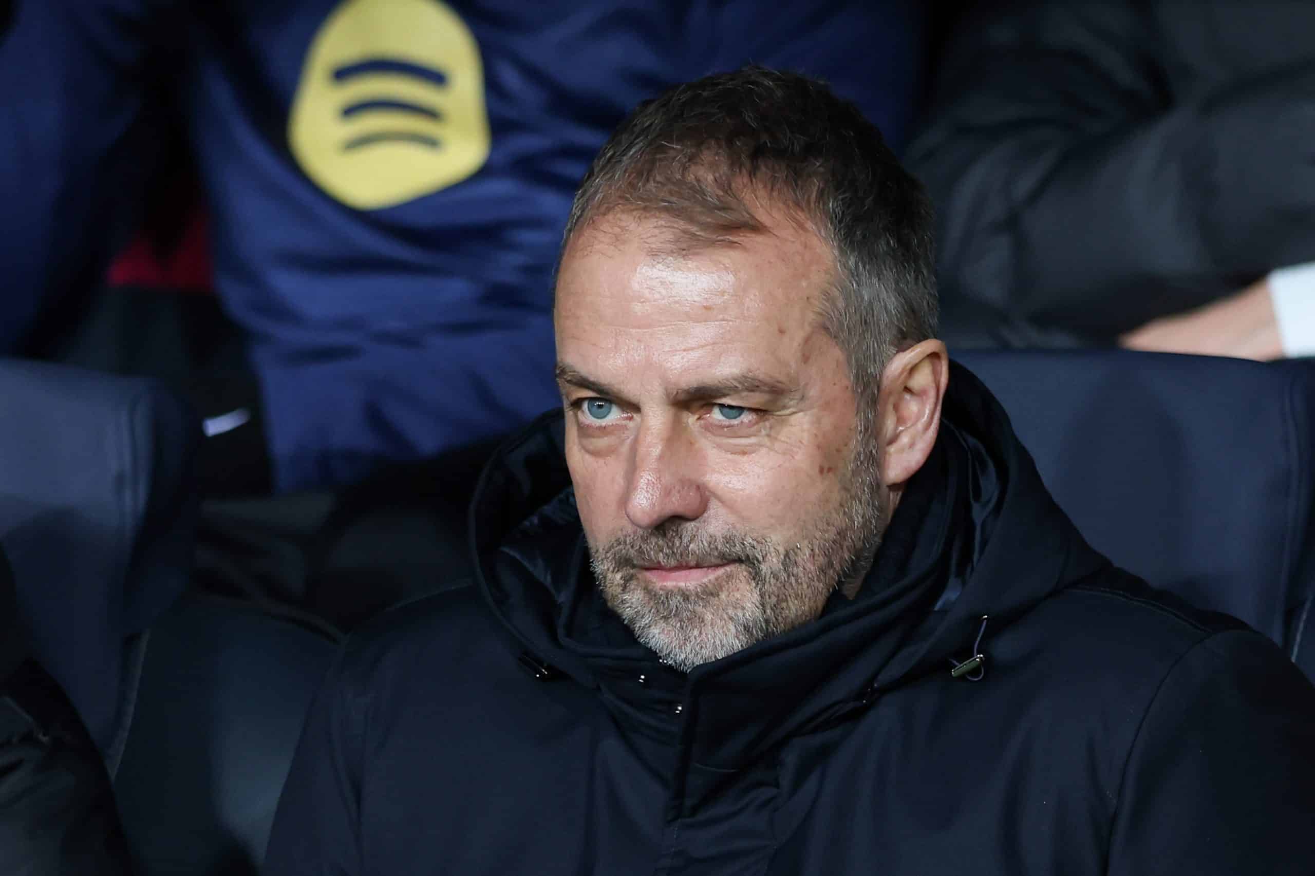 L'entraîneur du FC Barcelone, Hansi Flick.