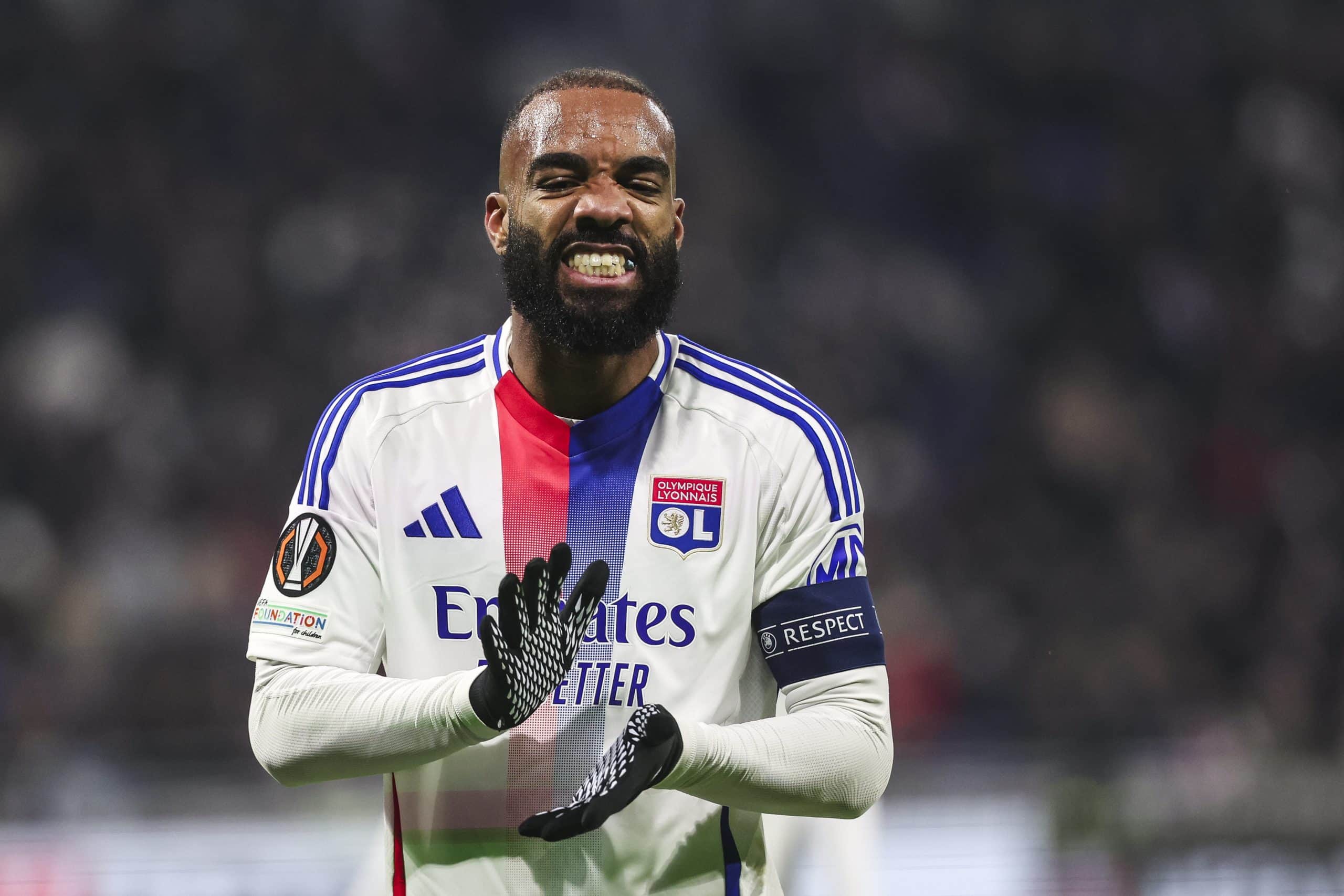 Alexandre Lacazette à l'OL