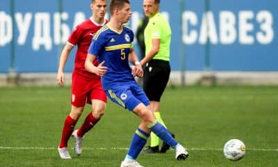 Nidal Celik avec la sélection U17 bosnienne