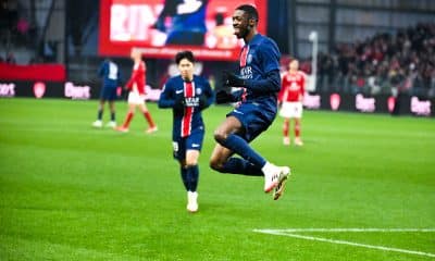 Ousmane Dembélé (PSG) a encore sorti un immense match à Brest.