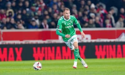 Irvin Cardona lors de LOSC - ASSE