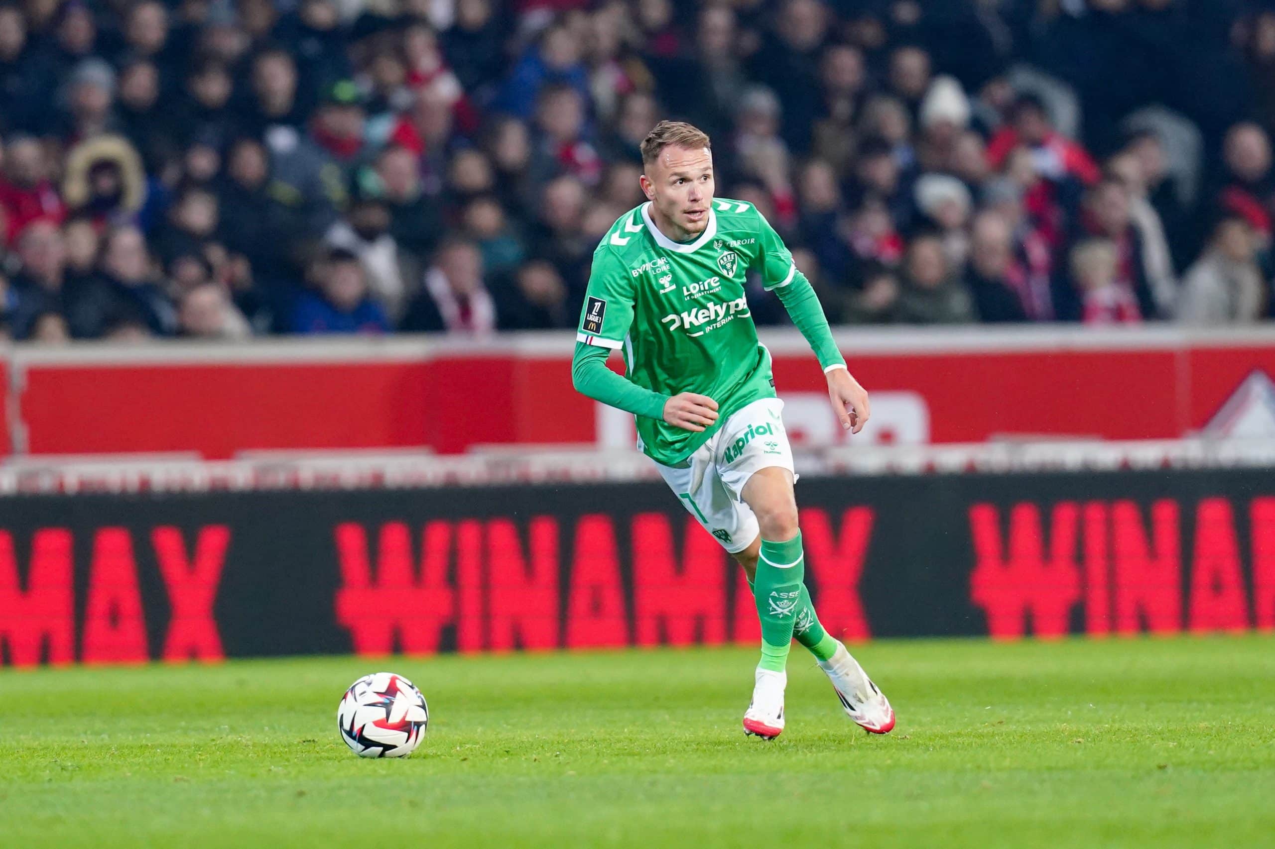 Irvin Cardona lors de LOSC - ASSE