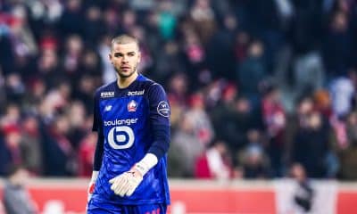 Lucas Chevalier, le gardien du LOSC.