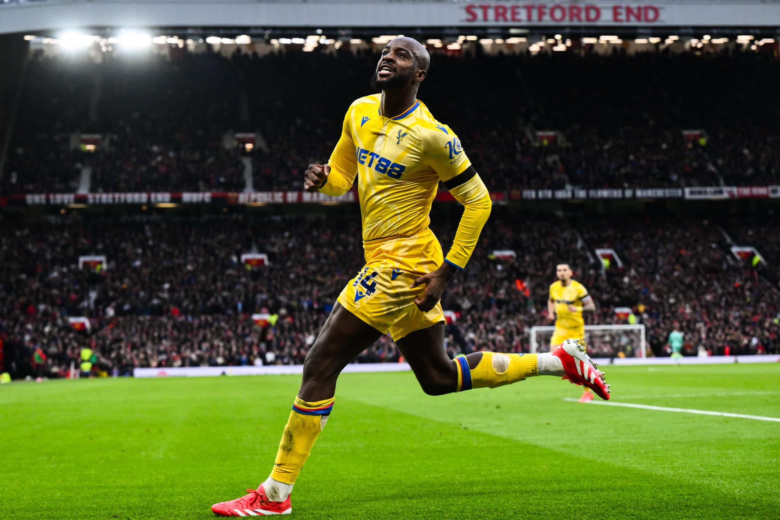 L'attaquant de Crystal Palace Jean-Philippe Mateta.
