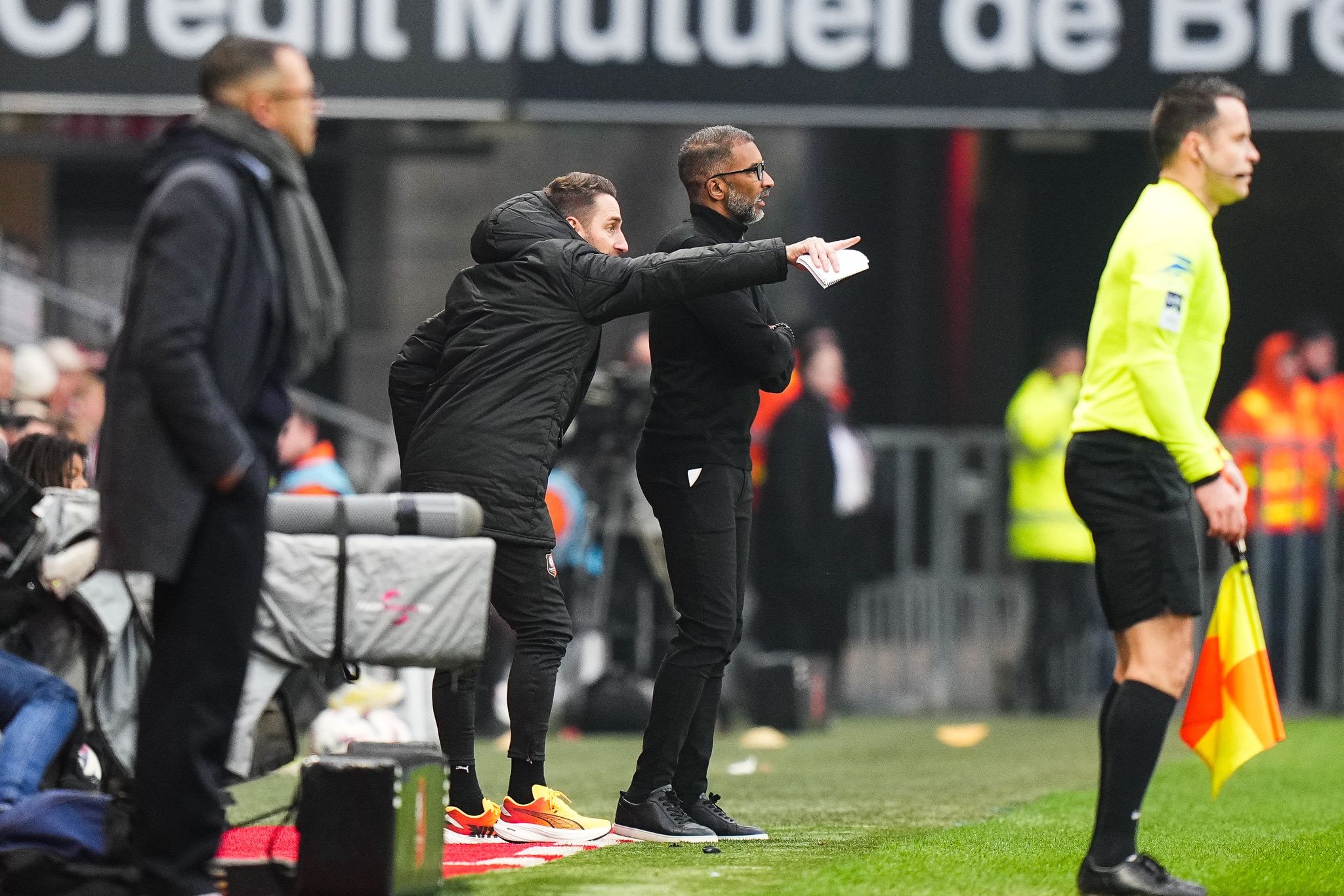 L'entraîneur du Stade rennais Habib Beye