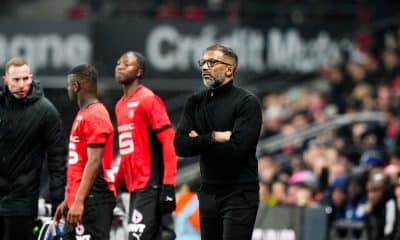 Habib Beye, le coach du Stade Rennais