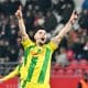 Matthis Abline, l'attaquant du FC Nantes.