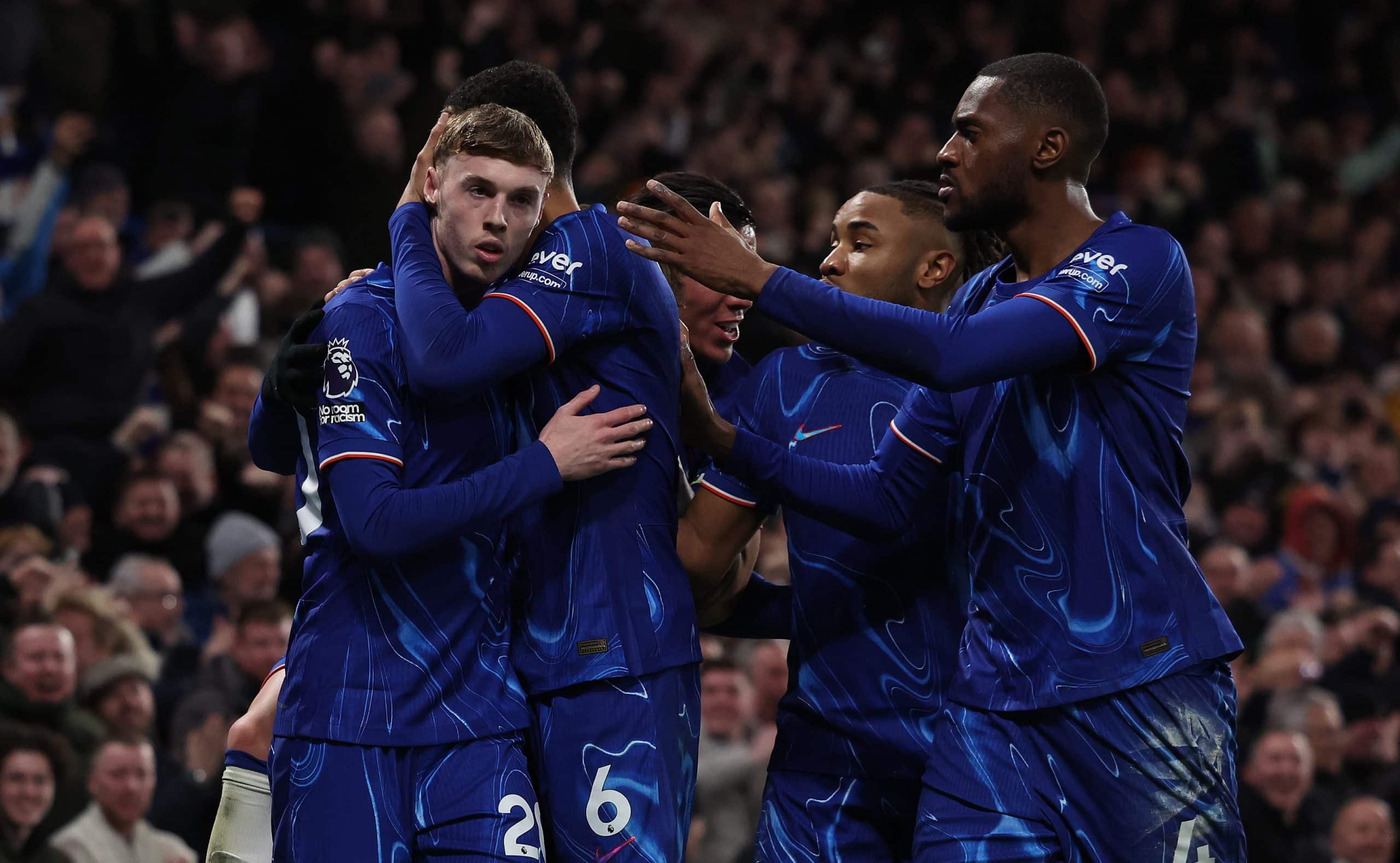 Cole Palmer et les Blues de Chelsea.