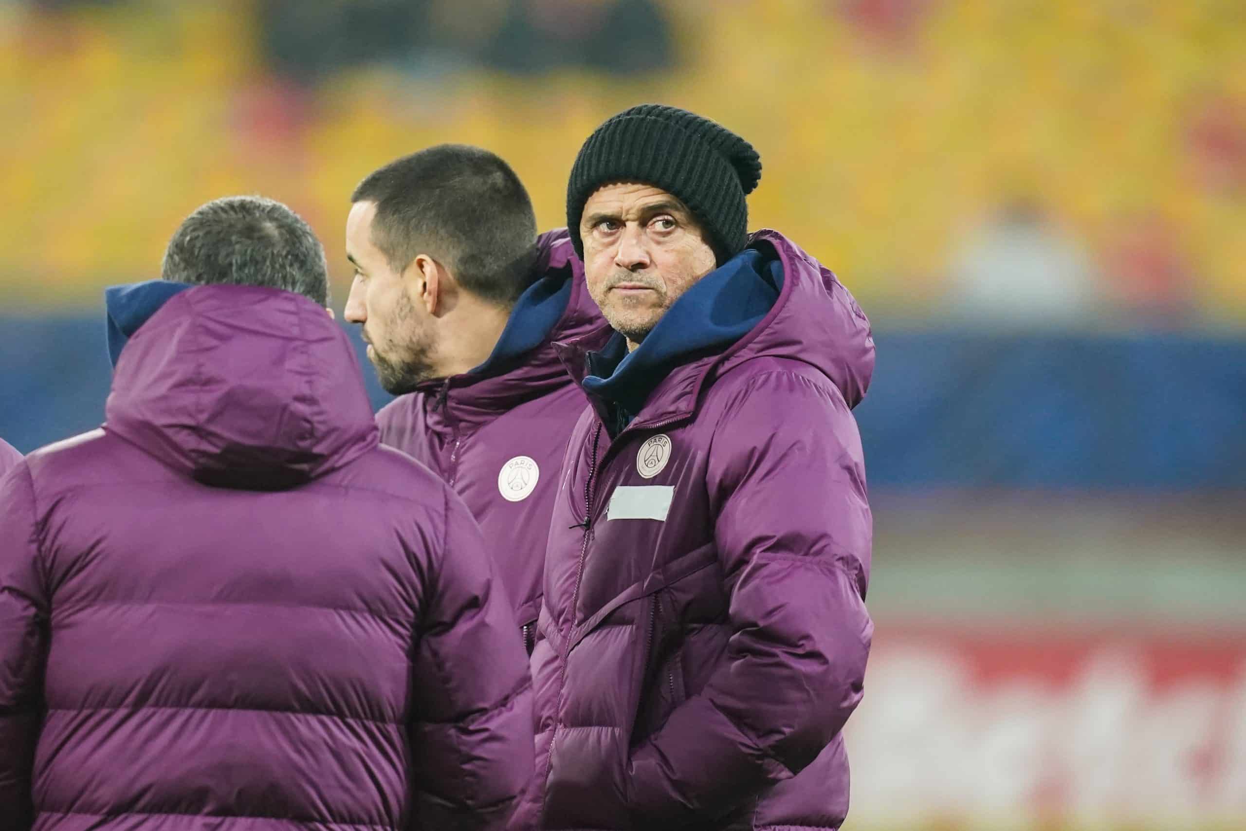 Luis Enrique, l'entraîneur du PSG