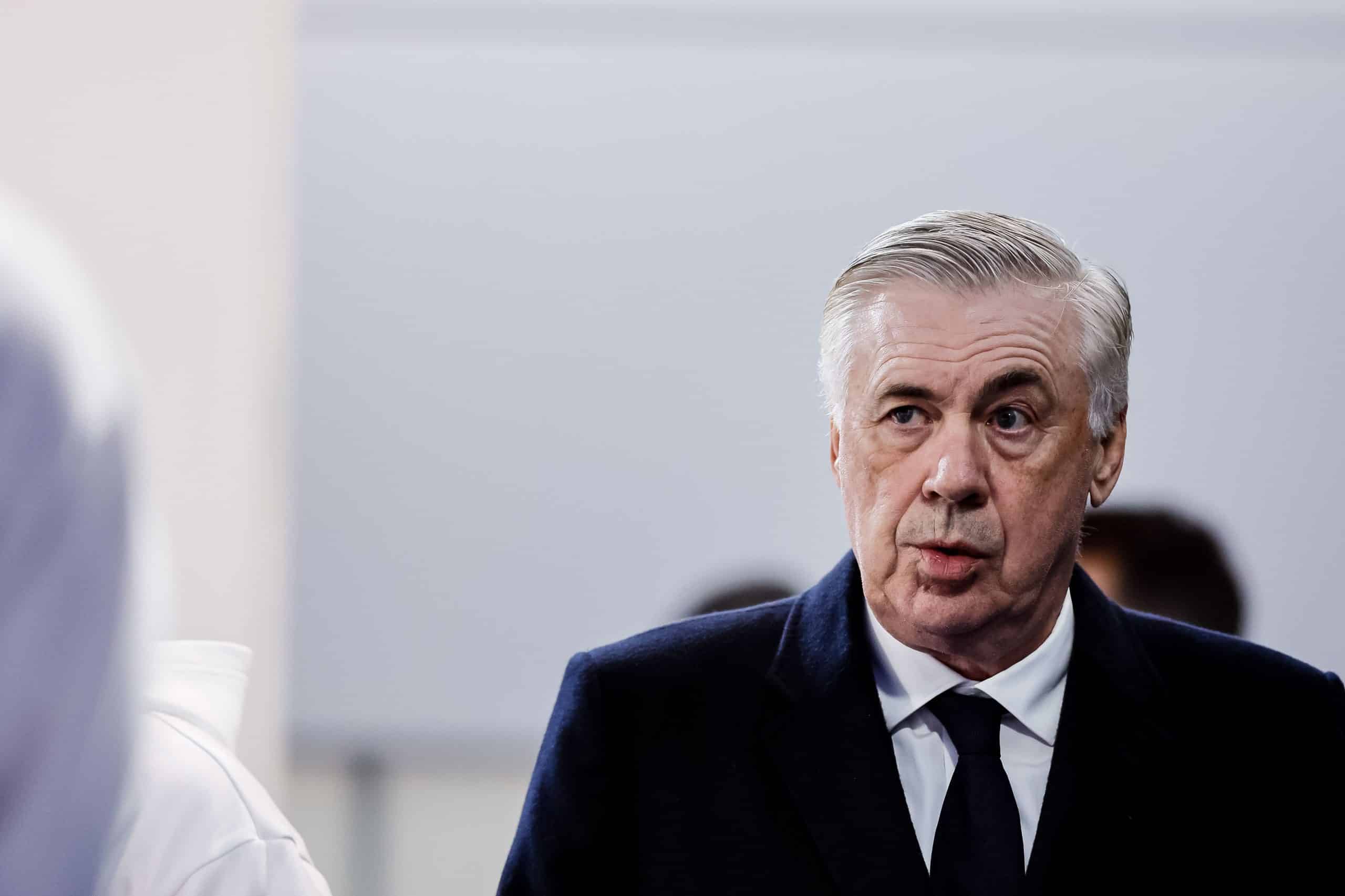 Carlo Ancelotti, le coach du Real Madrid.