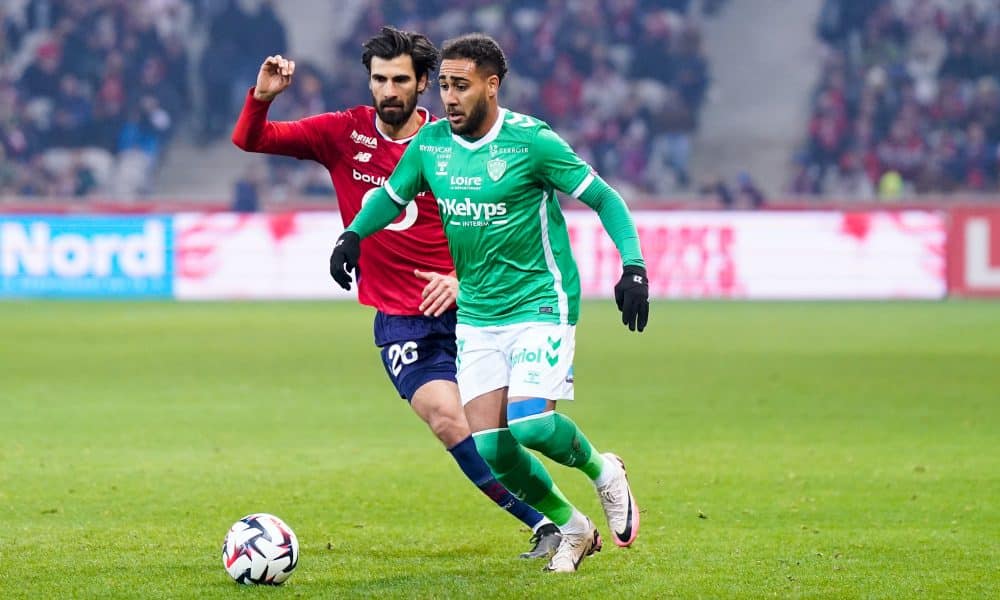 Yvann Maçon lors de LOSC - ASSE