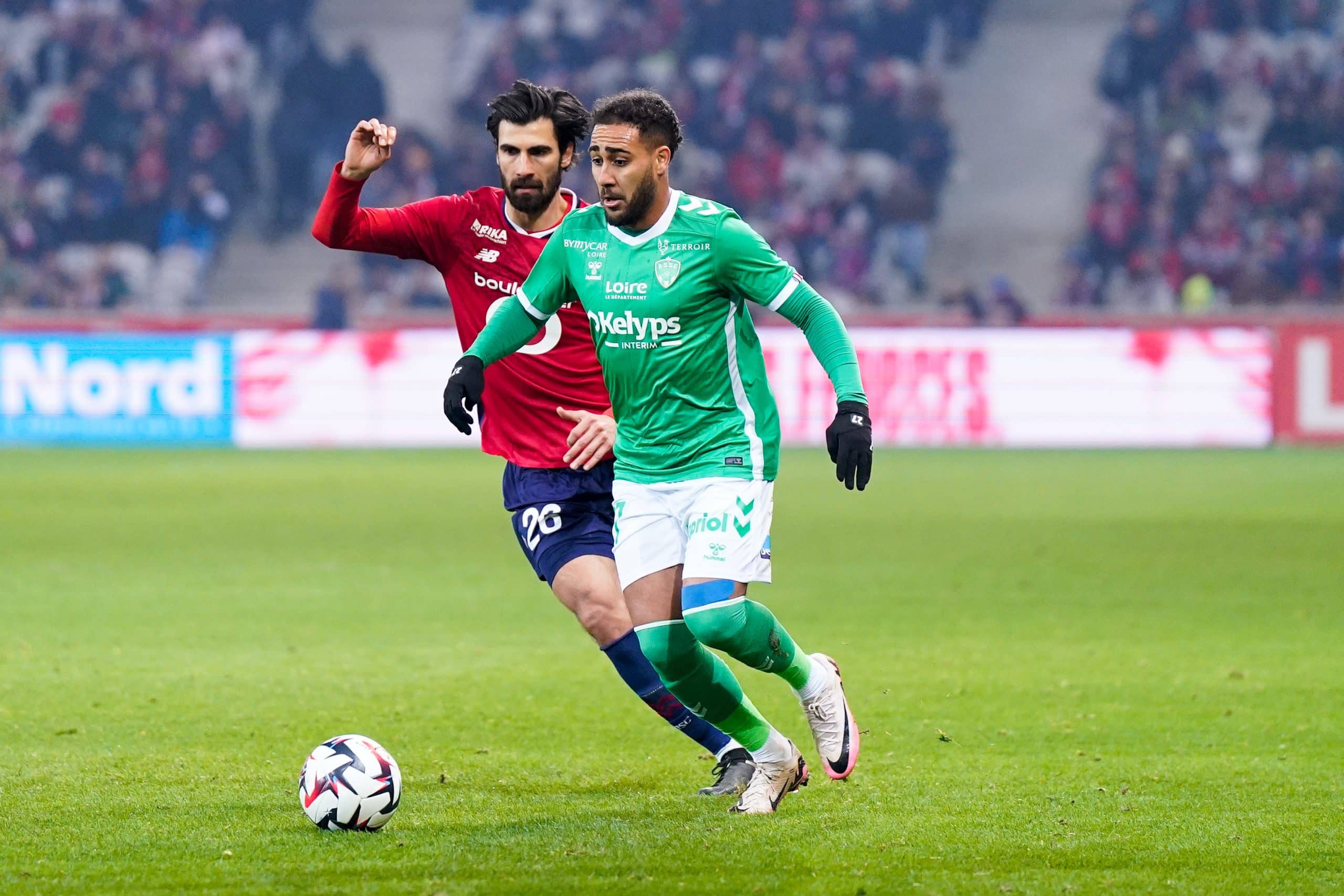 Yvann Maçon lors de LOSC - ASSE