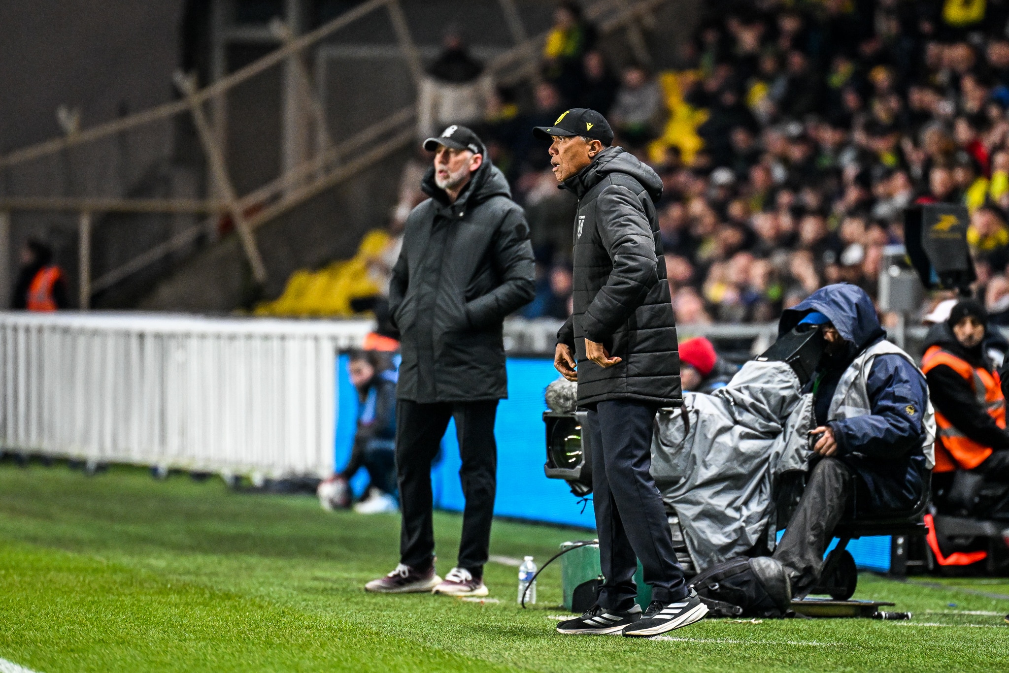 Antoine Kombouaré lors de FC Nantes - Stade Brestois