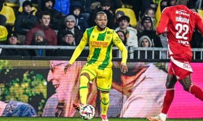 Le nouvel attaquant du FC Nantes Meschack Elia.