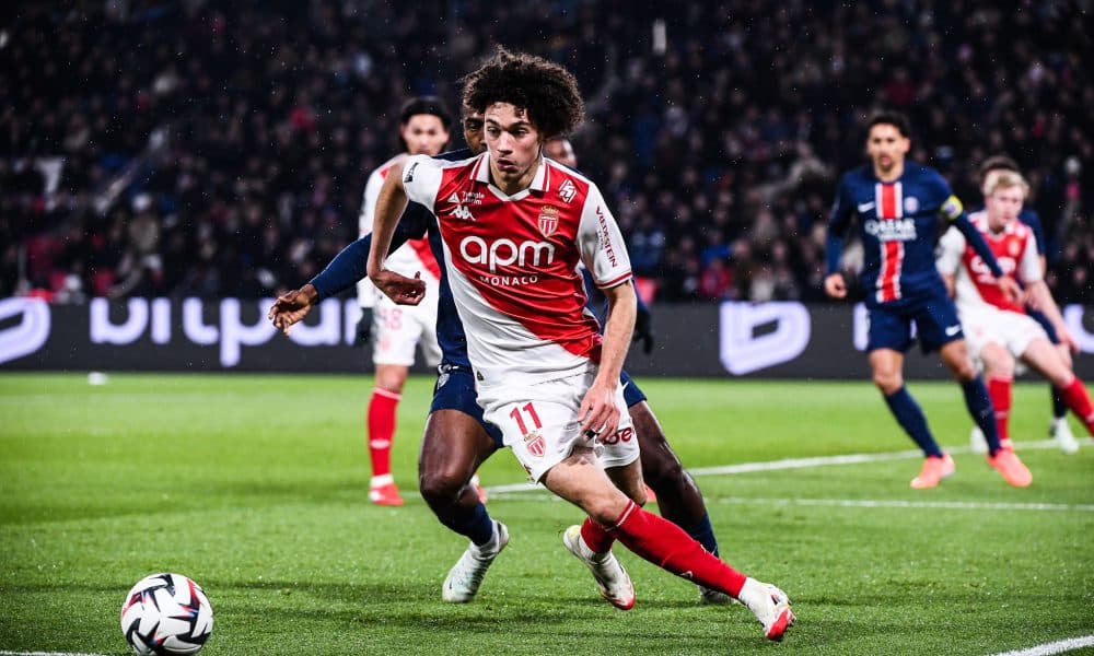 L'ailier de l'AS Monaco Maghnes Akliouche