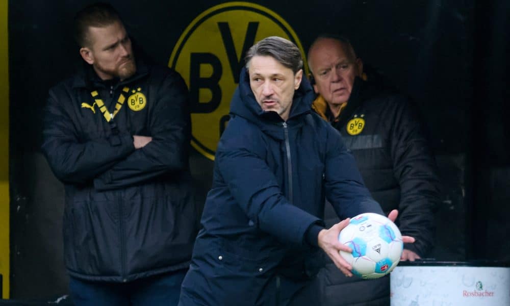 L'entraîneur du Borussia Dortmund Nico Kovac.